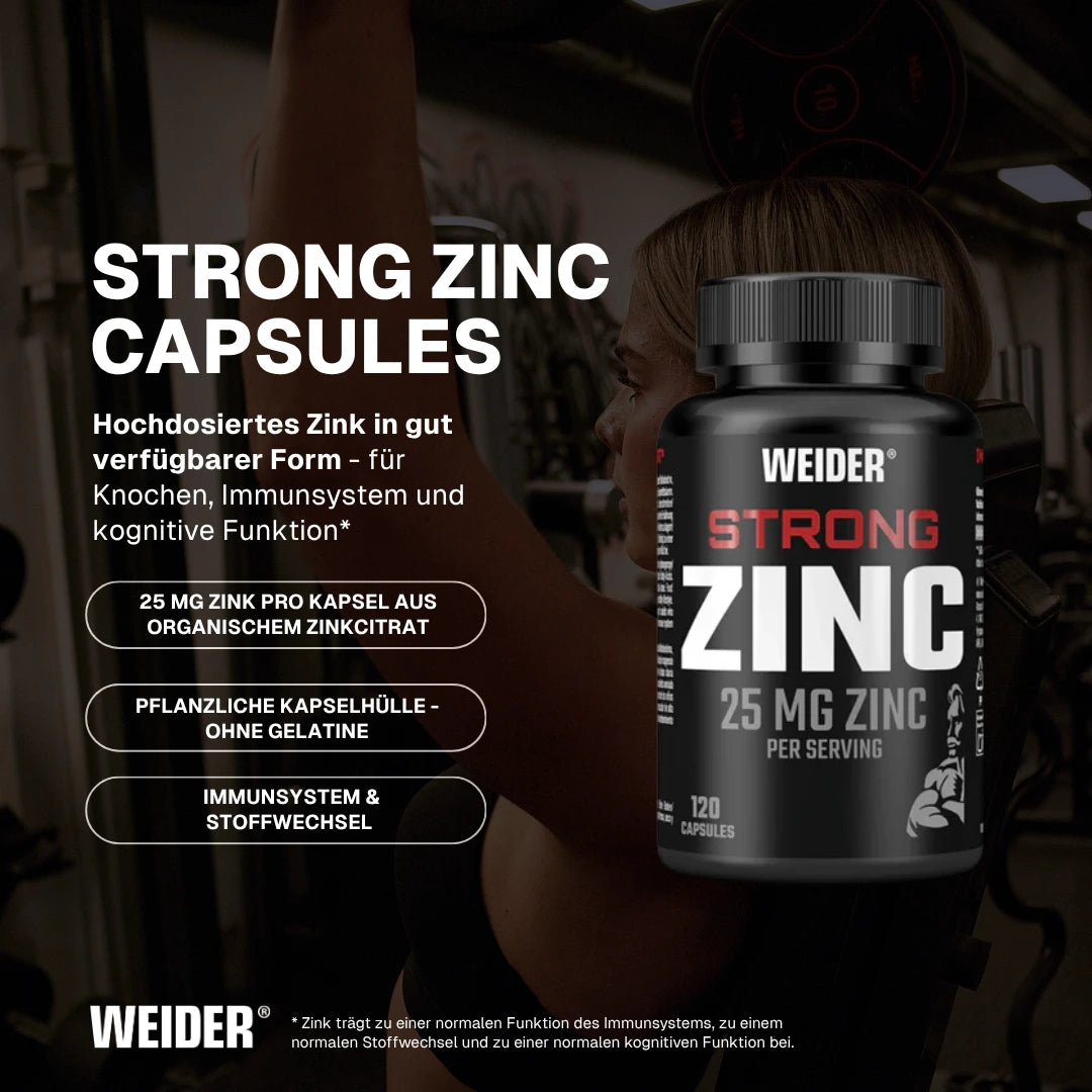 Strong Zinc Caps