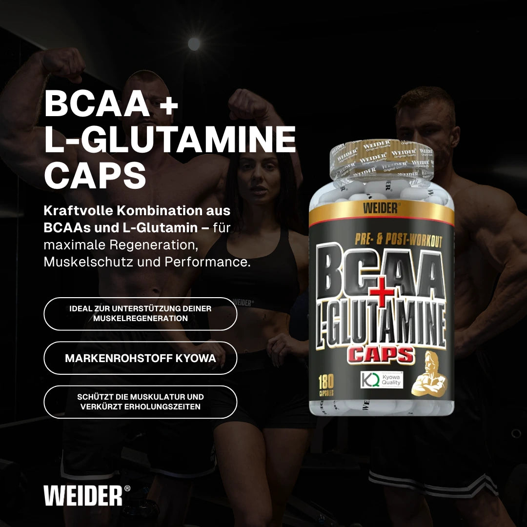 BCAA + L-Glutamine Caps